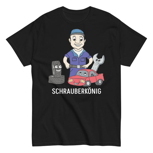 "Schrauberkönig" - Klassisches Herren-T-Shirt
