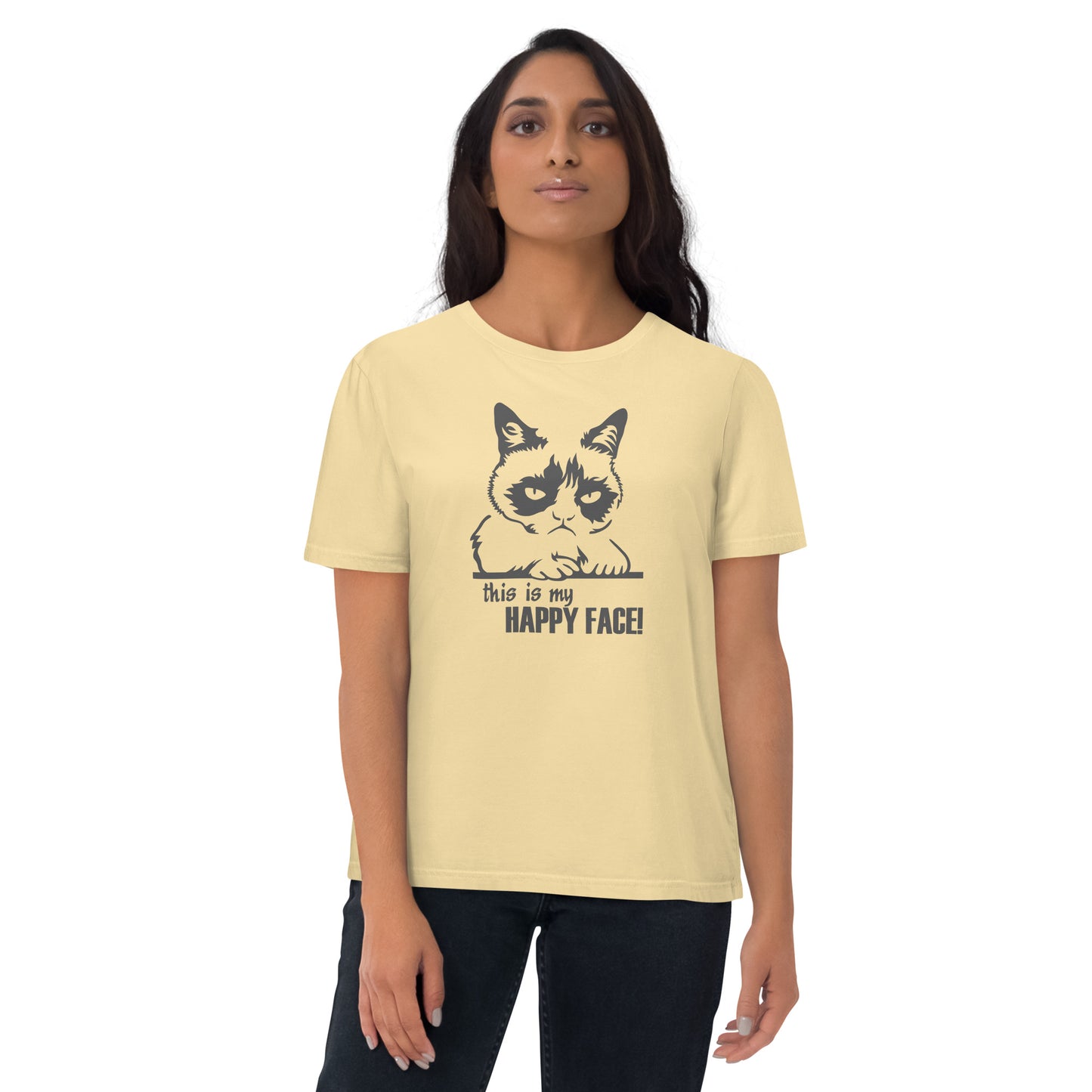 This is my Happy Face - Unisex-Bio-Baumwoll-T-Shirt