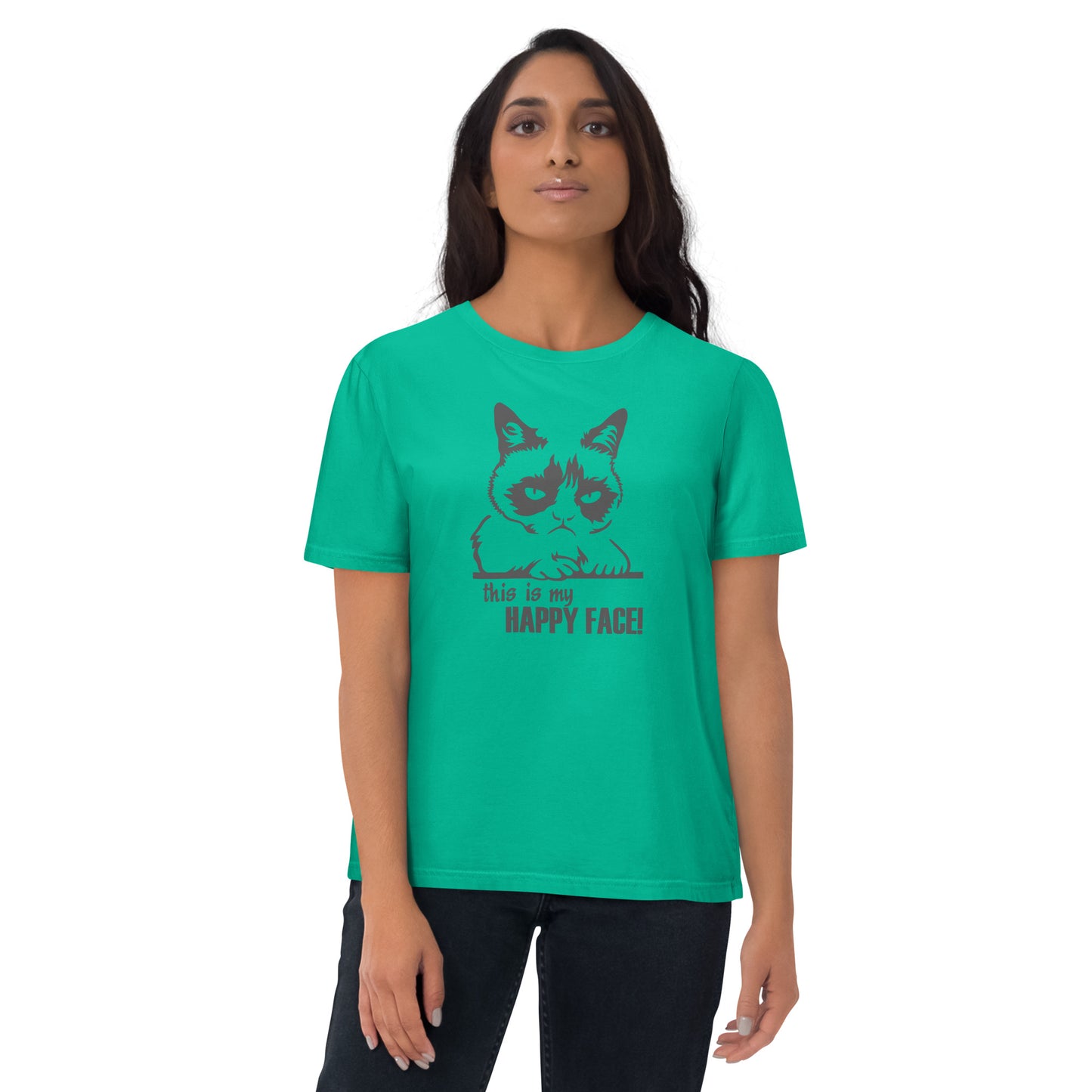 This is my Happy Face - Unisex-Bio-Baumwoll-T-Shirt